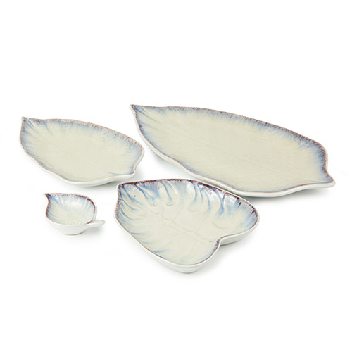 leaf shaped ceramic plates for sale