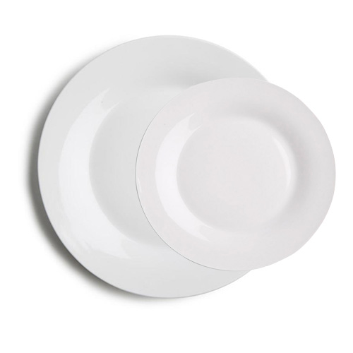 bulk sale white porcelain plates
