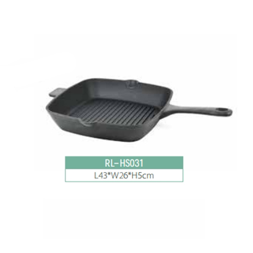 square cast iron pan supplier