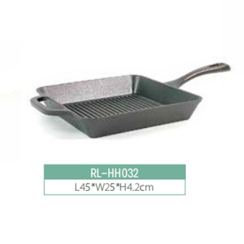 square cast iron grill pan set