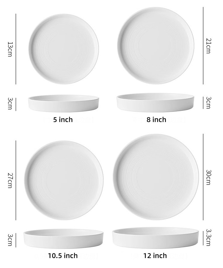 ceramic dinner plate porcelain wholesale supplier