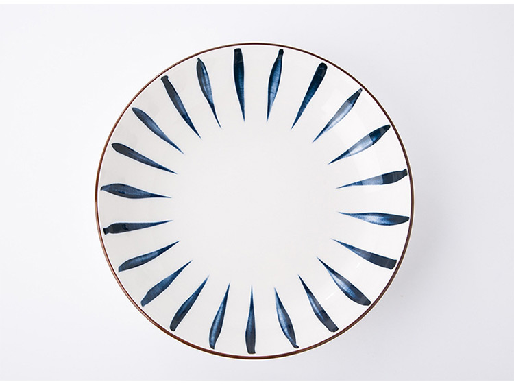 wholesale porcelain snack plates