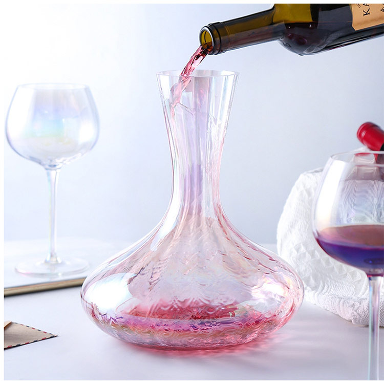 large european-made Hand-Blown Wine Decanter