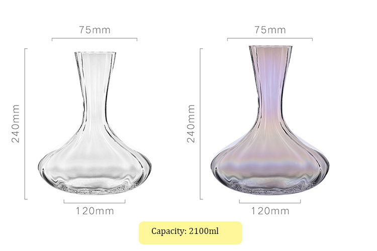 wholesale wine glass canister