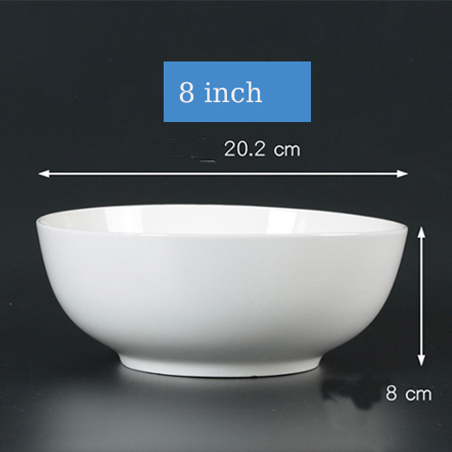 8inch bowls for serving food ceramic home