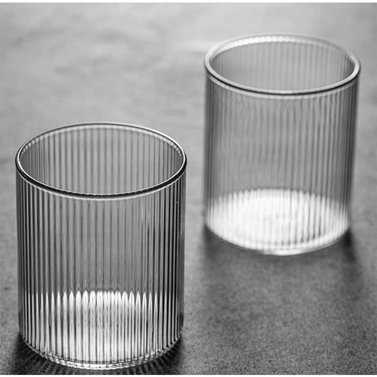 ribbed glassware tumbler cups bulk order