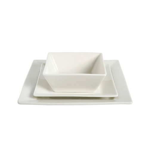 square ceramic plates bowls