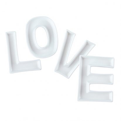 english letters ceramic plates wholesale