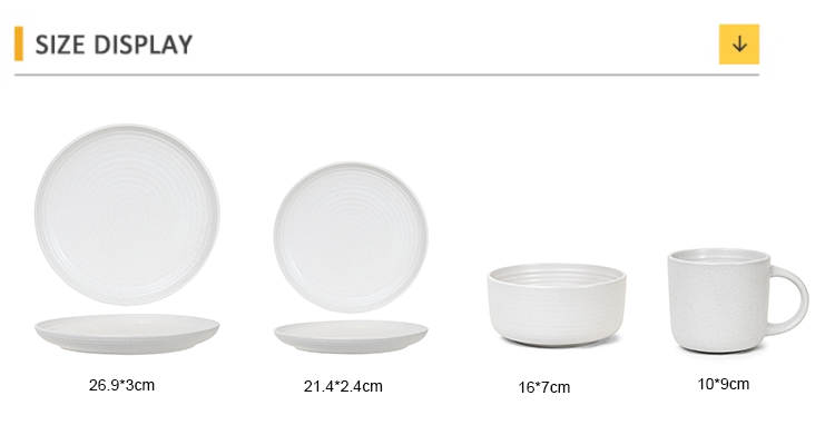 custom ceramic tableware set