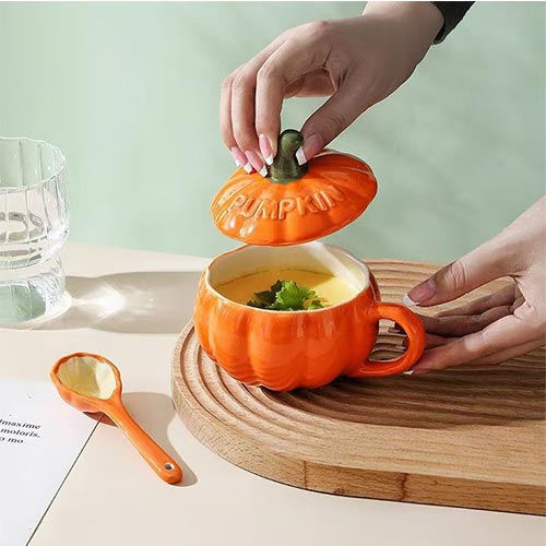 halloween pumpkin mug wholesale