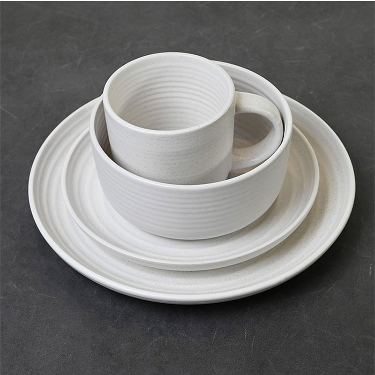 straight edge dinnerware wholesale