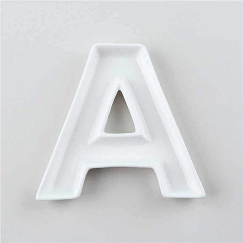 letter shaped cute candy dish