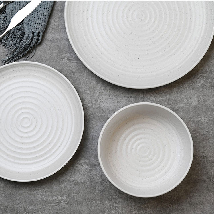 wholesale 16pcs dinnerware set with speckle design