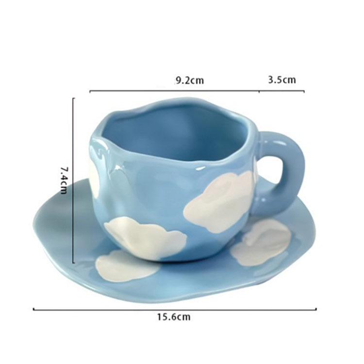 ceramic mug and saucer wholesale