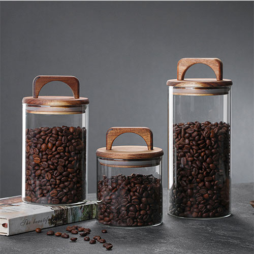 glass storage container with lid wholesale