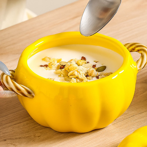 ceramic halloween serving dishes with lid and handle