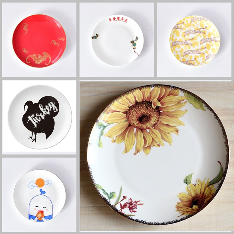 custom porcelain plates wholesale