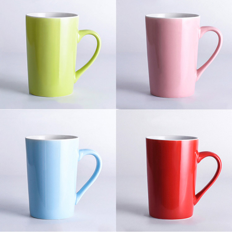 V-shaped ceramic mugs supplier