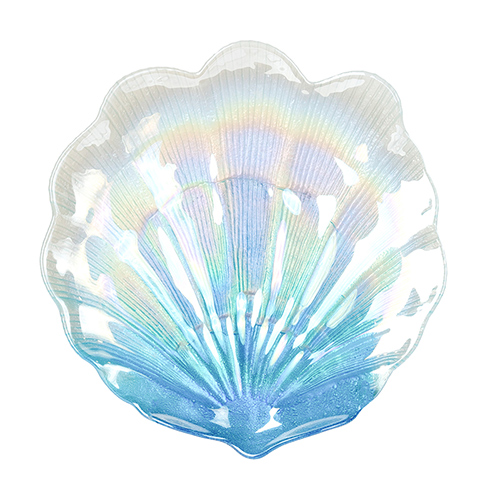 eco-friendly clear glass dinner plate sets