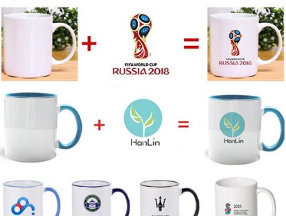 custom ceramic white sublimation mugs