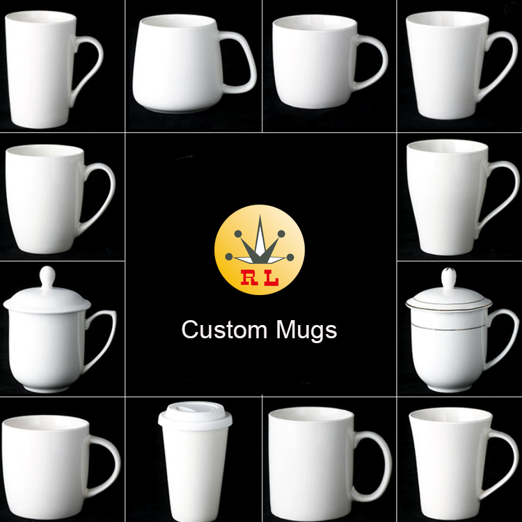 white ceramic mugs wholesale