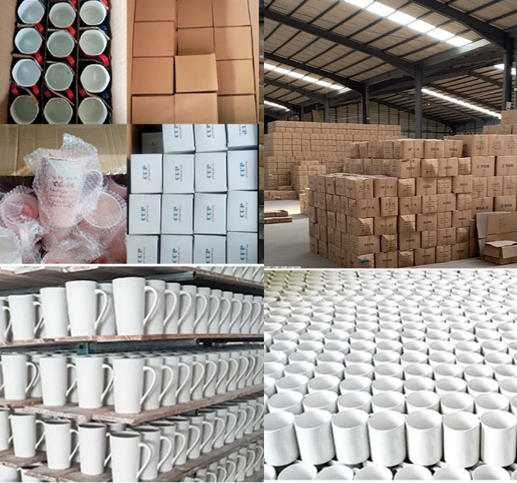 white ceramic mugs factory