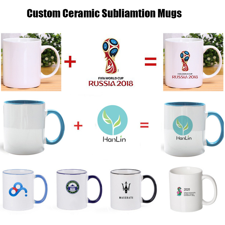 custom ceramic sublimation mugs