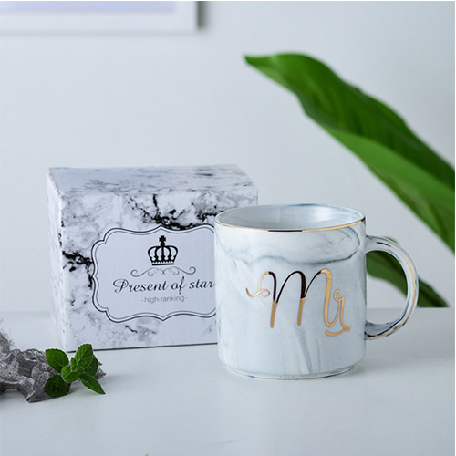 custom ceramic marble mugs for sale