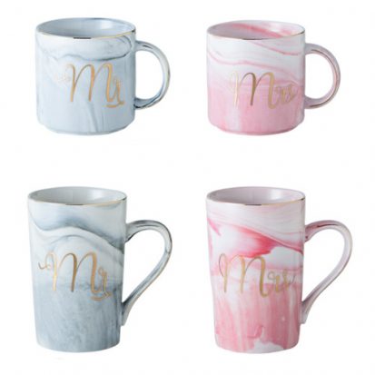 bulk ceramic marble mugs