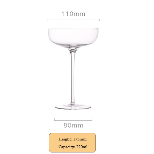 clear wine goblet wholesale