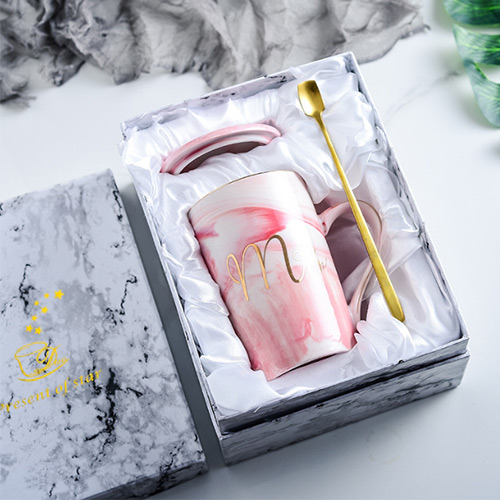 12oz bulk ceramic marble mugs