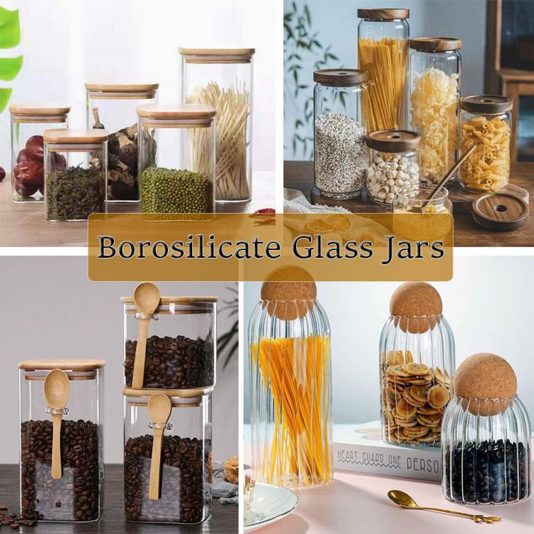 borosilicate glass jars factory