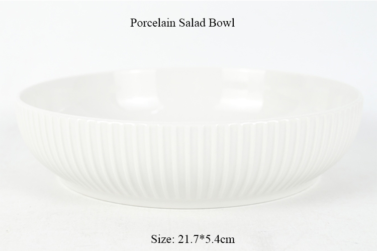 porcelain salad bowl bulk sale